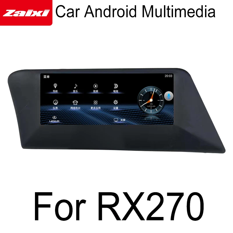 ZaiXi автомобильный Android оригинальный стиль для Lexus RX 270 2009 ~ 2014 GPS навигация стерео