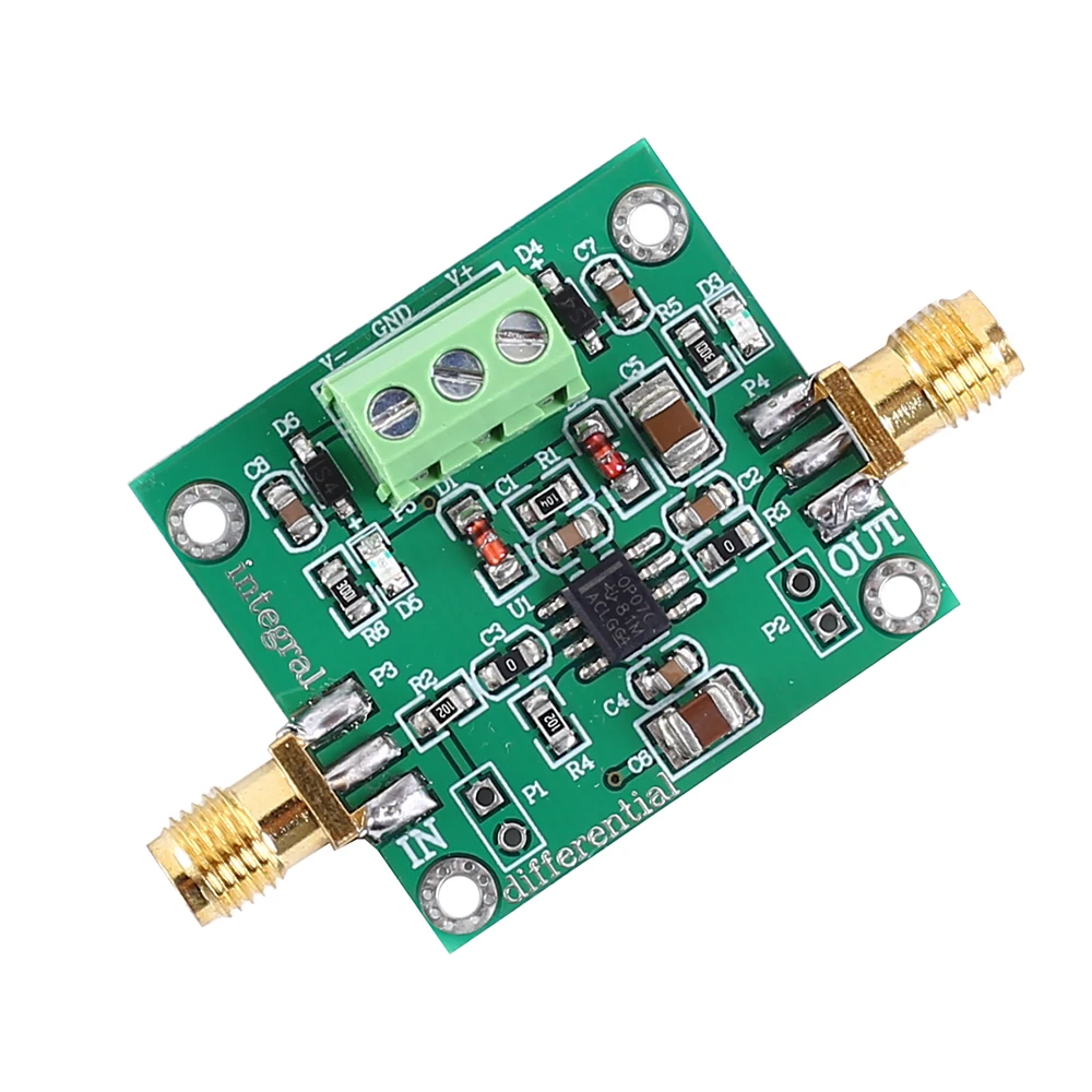 

Analog Integral Operational Amplifier Module Low-Frequency Signal Waveform