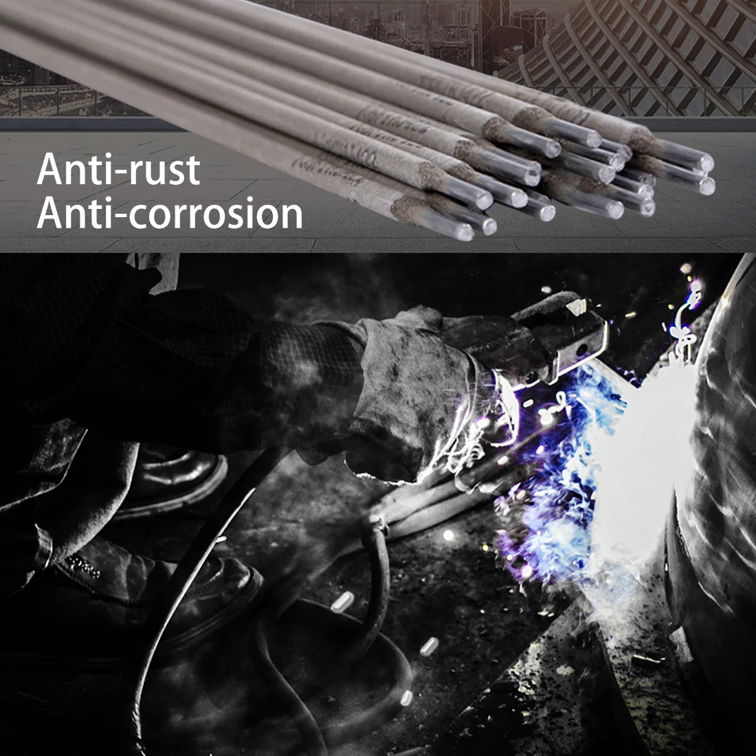 

Welding Rods 304 Stainless Steel Electrodes Solder For Soldering Welding Consumables Wires Diameter 1.0mm-4.0mm Easy Melt