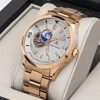 reef tigerrt mechanical business watch automatic men top brand luxury gold stainless steel wrist mens fashion watches rga1693 2