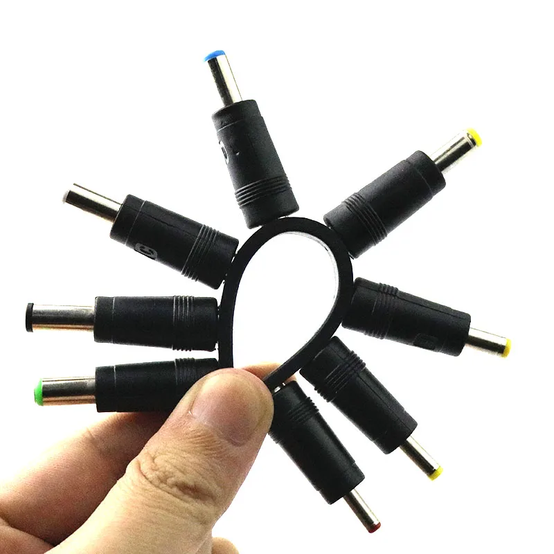 100 Set 5.5x2.1mm Universal Male Jack connector For DC Plugs AC Power Adapter Computer Cables Connectors Notebook Laptop 8pc/set |