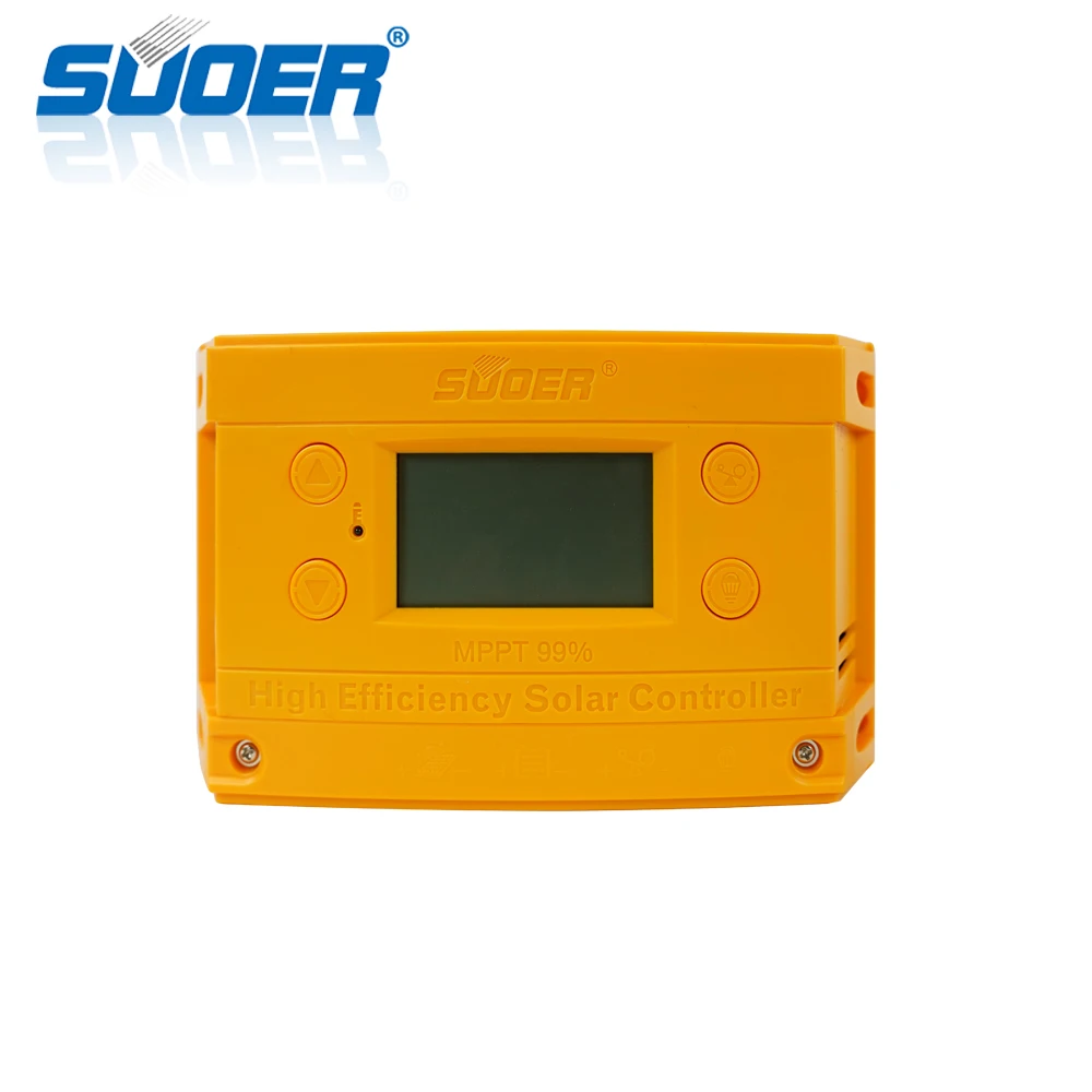 Suoer【 MPPT Контроллер заряда 】 12V/24V 20A регулятором солнечного Зарядное устройство