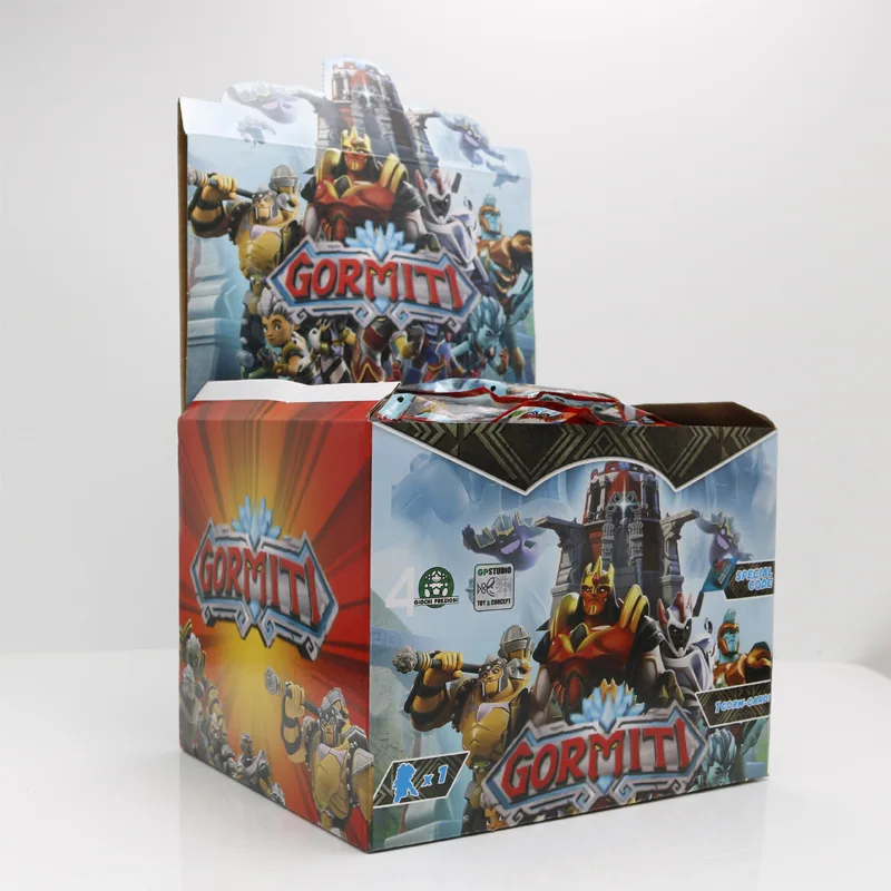 15 шт./компл. Gormiti Фигурки игрушки с карточками высокое качество Gormiti мультфильм ПВХ фигурки на день рождения подарок 5-7 см с розничной коробкой