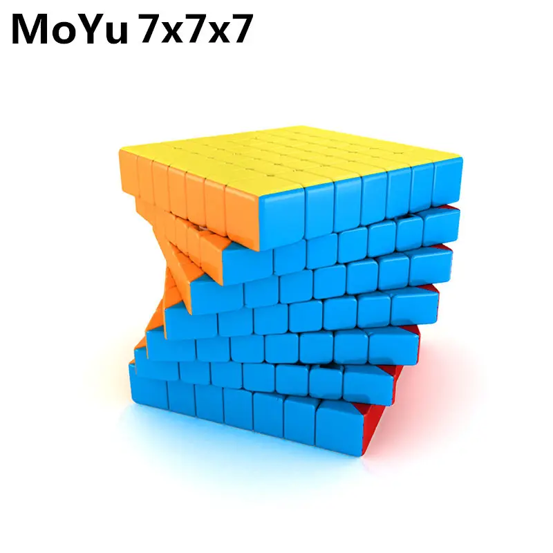

MoYu Cubing Classroom Meilong 7x7x7 Magic Speed Cube Professional Stickerless Puzzle Cubes Educational Toys For Kids Cube
