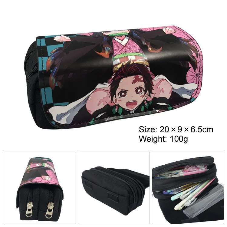 7 видов аниме демон Slayer: Kimetsu No Yaiba Kamado Tanjirou Kibutsuji Muzan Prop большой емкости