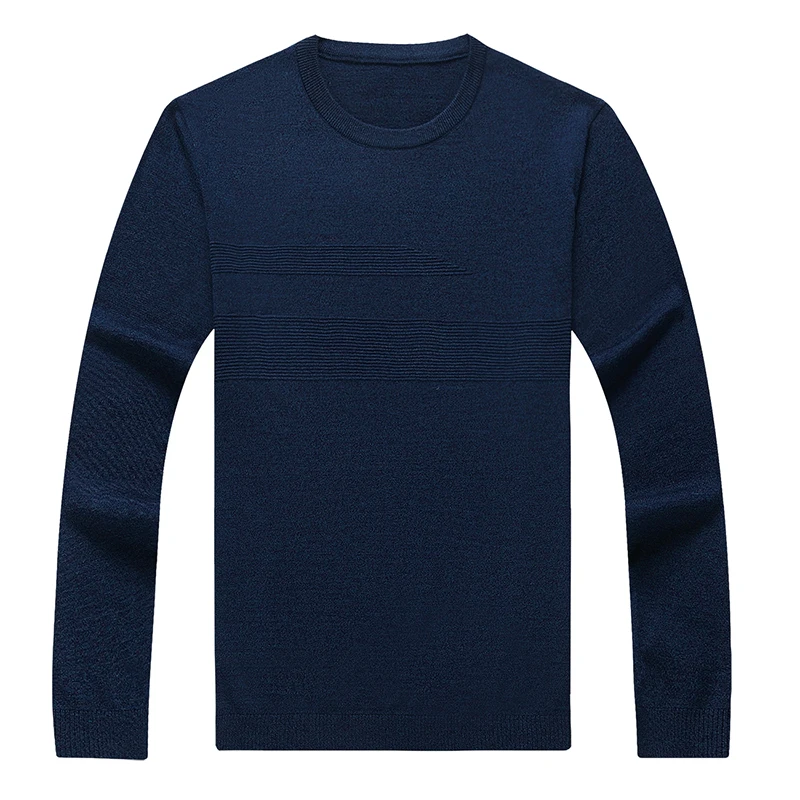 

New Arrival Man Sweater T Shirts Long Sleeve Casual Wool Jumper Thin O-Neck Male Pullovers Knit Clothing