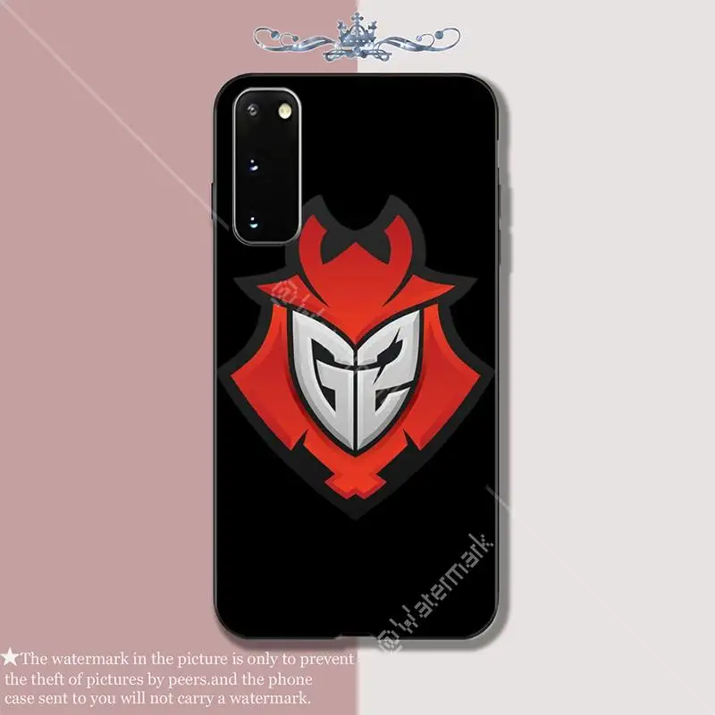 YNDFCNB G2 ESPORTS Роскошный чехол для телефона Samsung Galaxy S 7 8 9 10 20 Plus Ultra Note8 мягкий
