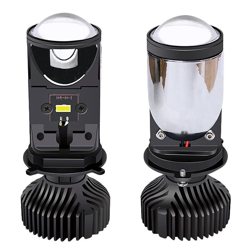 

90W/pair LED H4 Mini Projector Lens Automobles Bulb Hi/Lo Beam Headlight H4 LED Conversion Kit 12V 24V Car Motorcycle headlight
