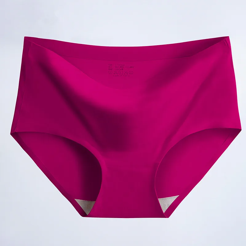 Распродажа женские сексуальные бесшовные трусики белые винно-красные цвета