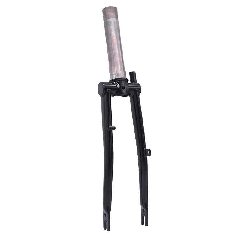 Black Color Fork TWTOPSE, титановая Велосипедная вилка для Brompton, складная велосипедная передняя вилка, задняя Треугольная рама 1& 1/", легкая 16", размер, часть - Цвет: Black Color Fork