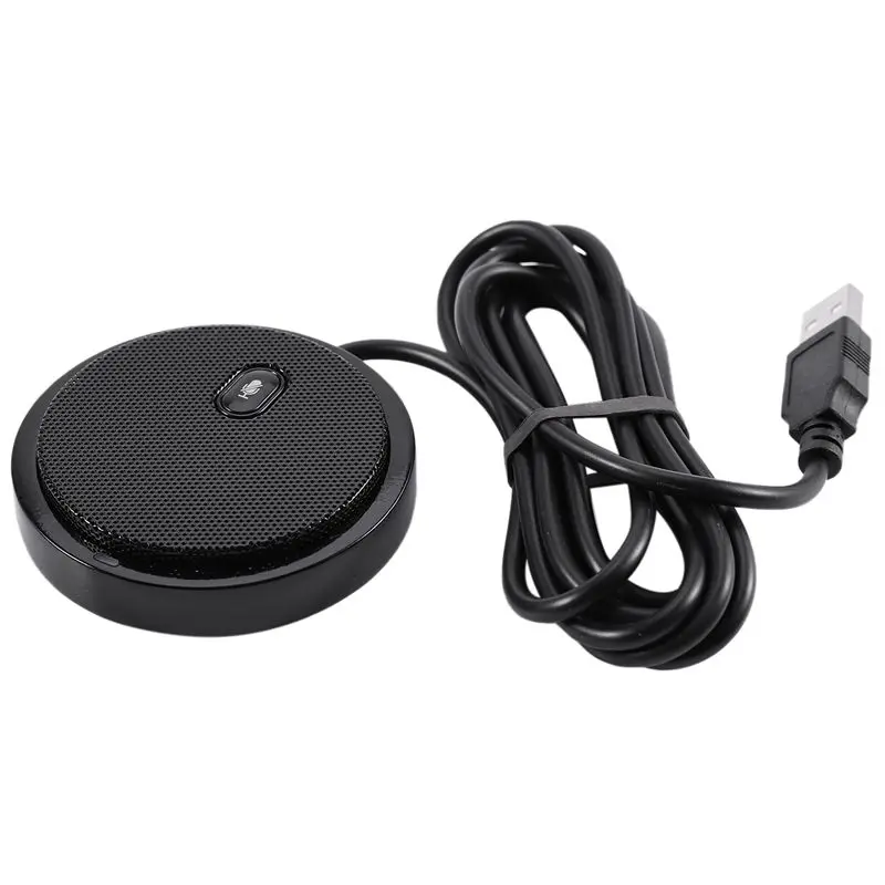 

Usb Plug Tabletop Pure Sound Omnidirectional Condenser Boundary Conference Microphone For Recording Gaming