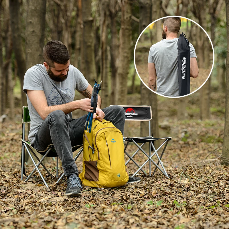 Портативный складной стул Naturehike рыболовный ультралегкое сиденье для отдыха на