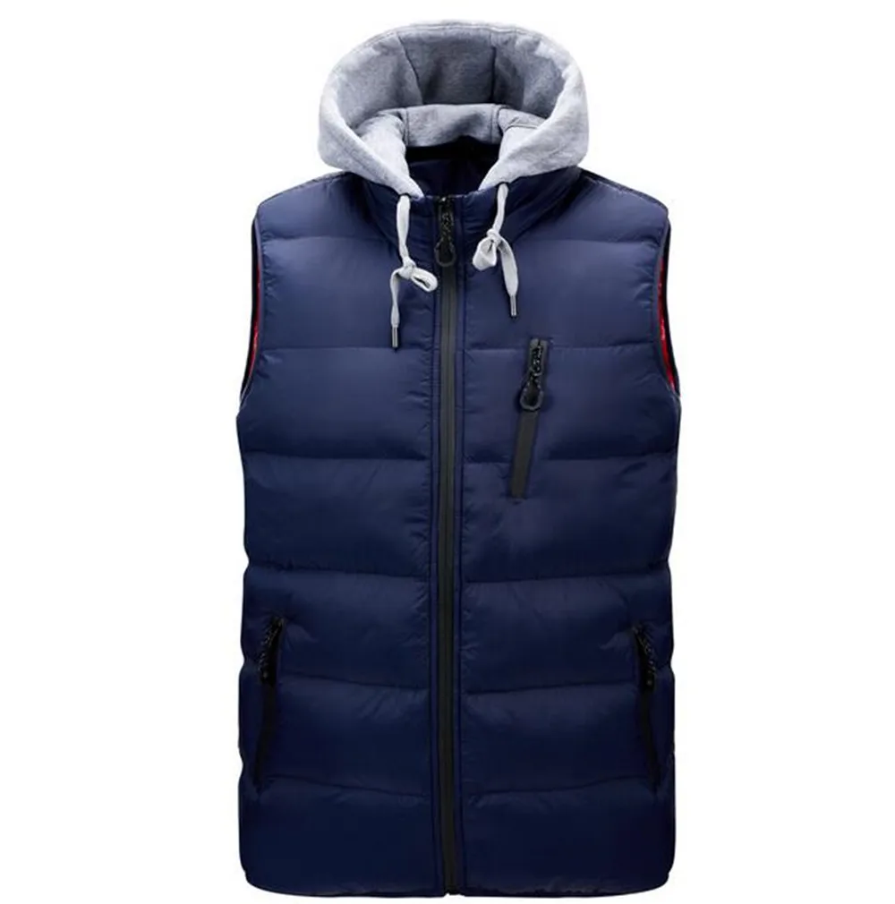 

Mens Classic Vest Jacket New Autumn Warm Sleeveless Male Winter Casual Waistcoat Plus Size Brand Clothing 041517
