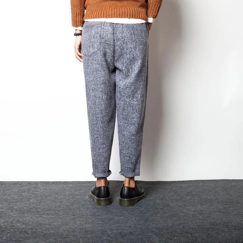 

Size Men Large Free Shopping Retro Loose Cotton Linen Casual Harem Pants / M-xxxl
