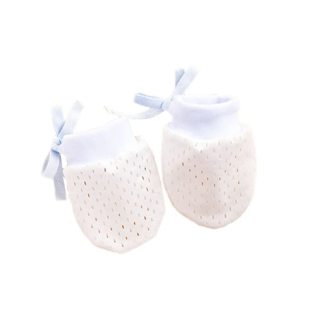 

Newborn Baby Autumn and Winter Cotton Anti-scratch Gloves Anti-scratch Face Artifact