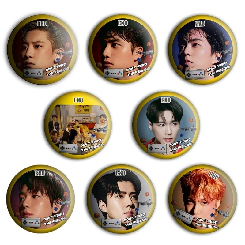 

Альбом KPOP EXO, не сражайтесь с ощущением, значок, брошь, аксессуары