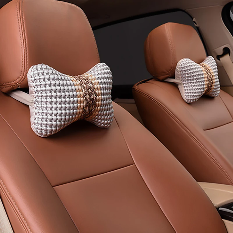 Универсальная автомобильная подушка для подголовника подголовник из ледяного