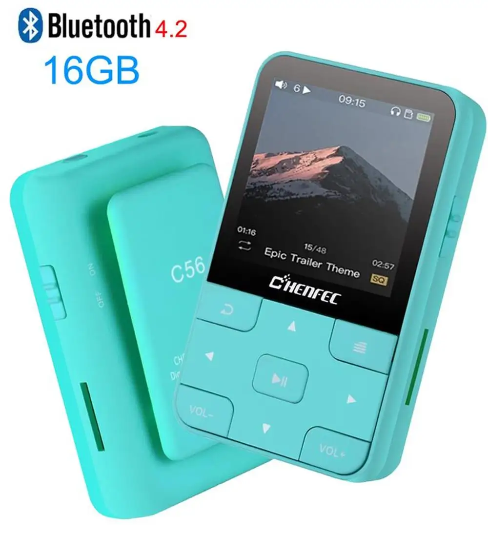 Мини Клип Спорт Bluetooth 4,2 MP3 плеер новая версия MP3 музыкальный плеер с FM, рекордер, поддержка TF/SD карты+ повязка на руку