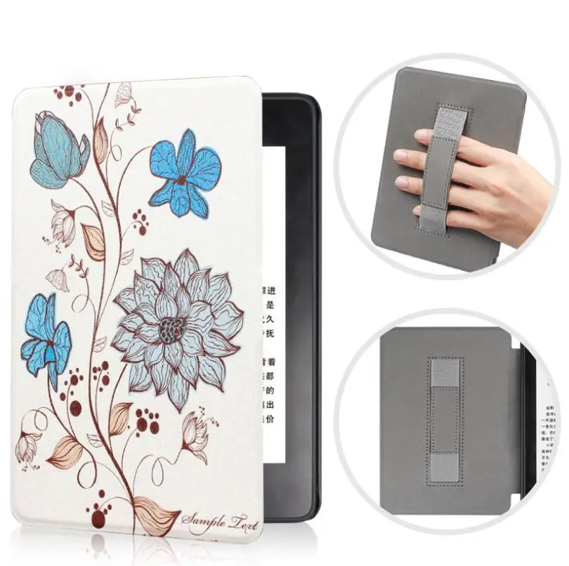 Чехол Gligle handstrap для Amazon kindle Paperwhite 4 корпус электронной книги 1 шт./лот+ пленка для экрана+ сенсорная ручка