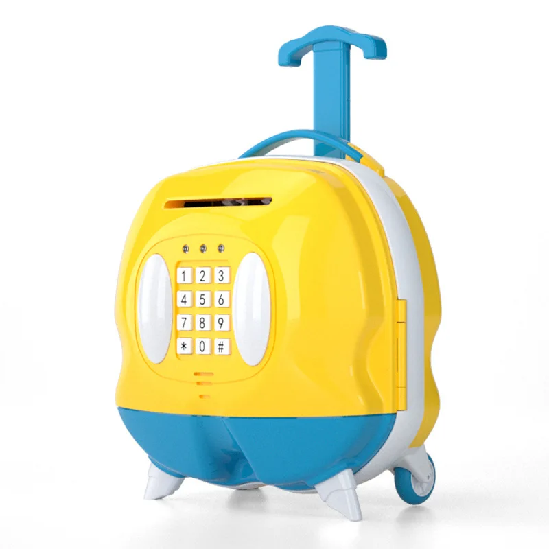 

Детская музыкальная Копилка-банкомат с автоматическим открыванием двери, Копилка-украшение, креативная игрушка, подарок, копилка для денег...