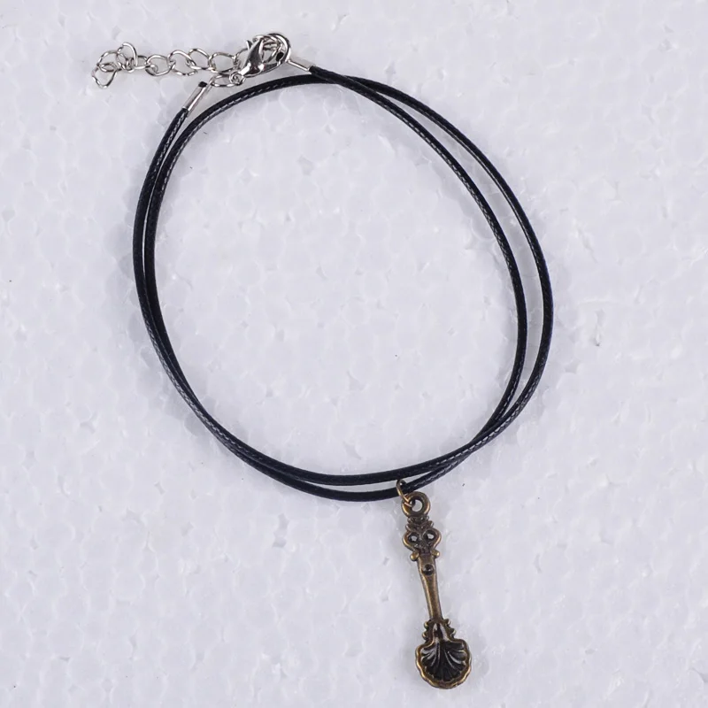 Женское Винтажное колье в античном стиле бриллиантовое ожерелье восковый шнур