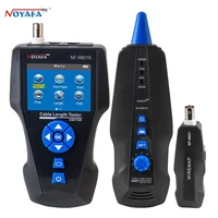 noyafa nf 8601s network cable tester multifunction tdr measure length with poepingport flash function voltage wiremap detector