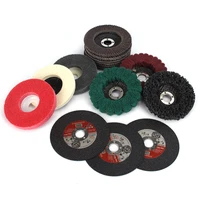 new 4 inch 10016mm angle grinder flap grinding disc for metal stainless steel finish 251015pcs