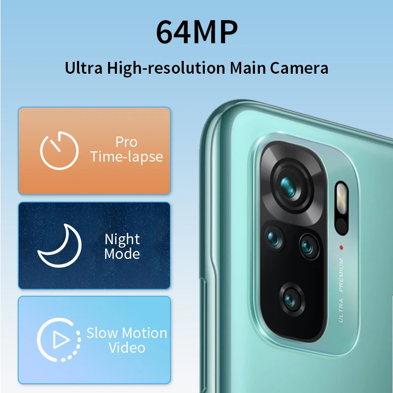 Tanie Xiaomi Redmi Note 10S 6GB 64GB 8GB 128GB Globalna Wersja Smartfona | Helio G95 | 64MP Quad Camera | 33W ładowanie 5000mAh Baterii