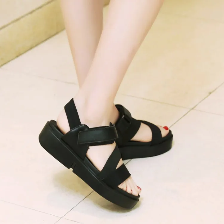 Большие размеры Босоножки на высоком каблуке Женская обувь Женские летние