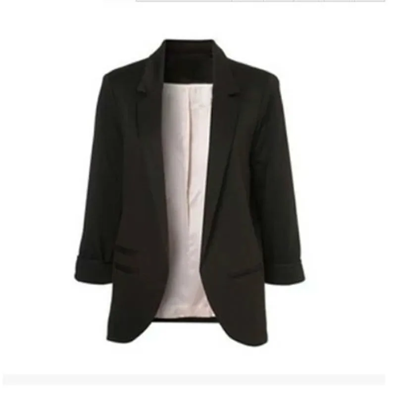 Женские повседневные облегающие блейзеры желтые белые красные пиджаки деловые