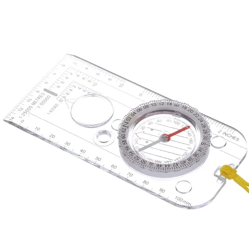 Многофункциональная линейка для рисования профессиональная карта весы кемпинга