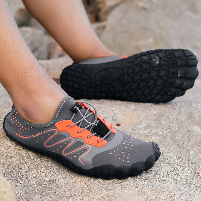 Summer Men And Women Outdoor Leisure Hiking Sneakers Non-slip Breathable Shockproof Quick-drying Comfortable Seaside Water Shoes