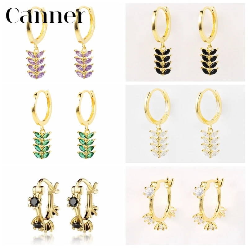 

Автоклав 925 пробы Серебряные серьги для Для Женщин Серьги геометрический браслет циркон серьги 2021 тренд Pendientes плата 925 W5