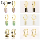 Автоклав 925 пробы Серебряные серьги для Для Женщин Серьги геометрический браслет циркон серьги 2021 тренд Pendientes плата 925 W5