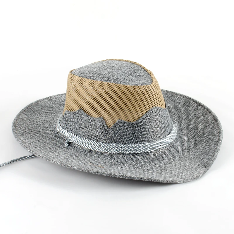 

Men's Panama Hat Breathable Women's Summer Hat linen Cap Female Outdoor Tourism Popular Men's Cap Panama For Boys Sunscreen Cap