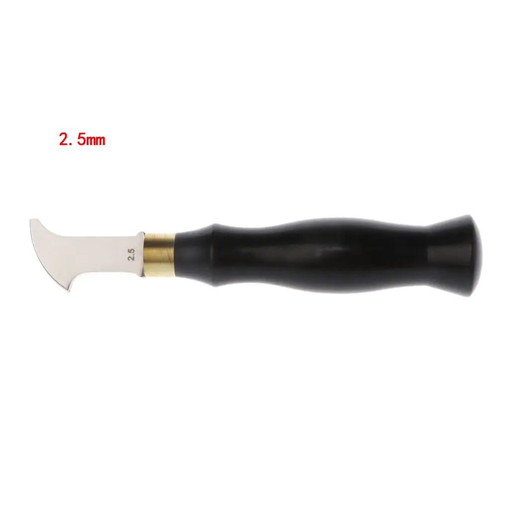 2.5 mm 1,0/1,5/2,0/2,5 мм Leather «сделай сам»; Закрытый круглый черные края линии Пресс инструмент украсить ремесло D2TD - Цвет: 2.5 mm