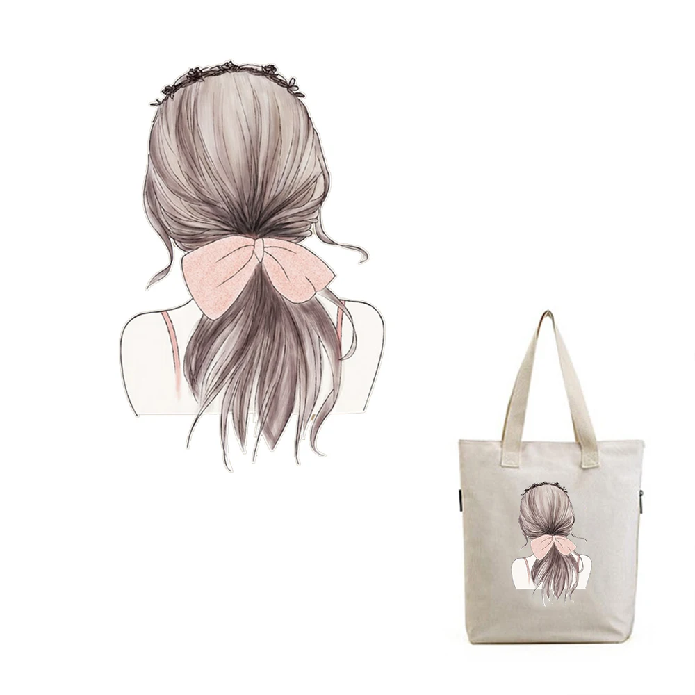 Пластырь для теплопередачи красивых девушек женские патчи одежды аксессуары