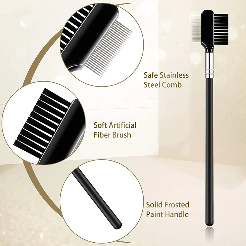 

8 Pcs Pet Tear Stain Remover Comb, Double-Sided Dog Eye Comb Brush,Double Head Grooming Comb, Multipurpose Tool