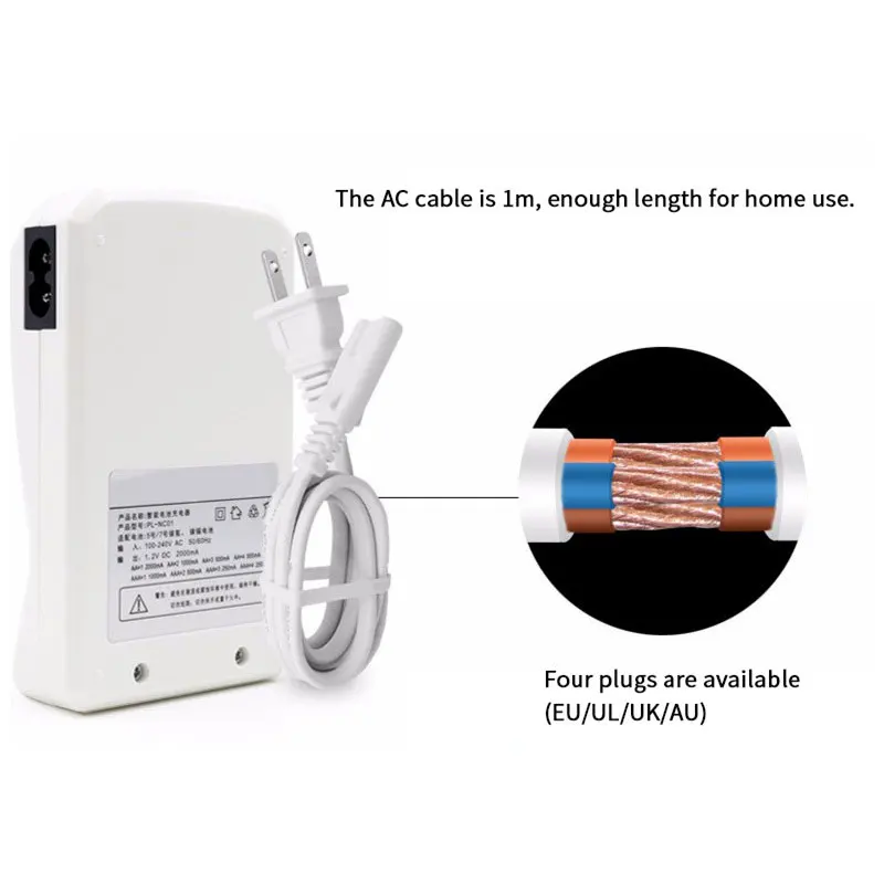 Зарядное устройство для дома и зарядное с 4 слотами № 5 7 ЖК дисплеем|Зарядные