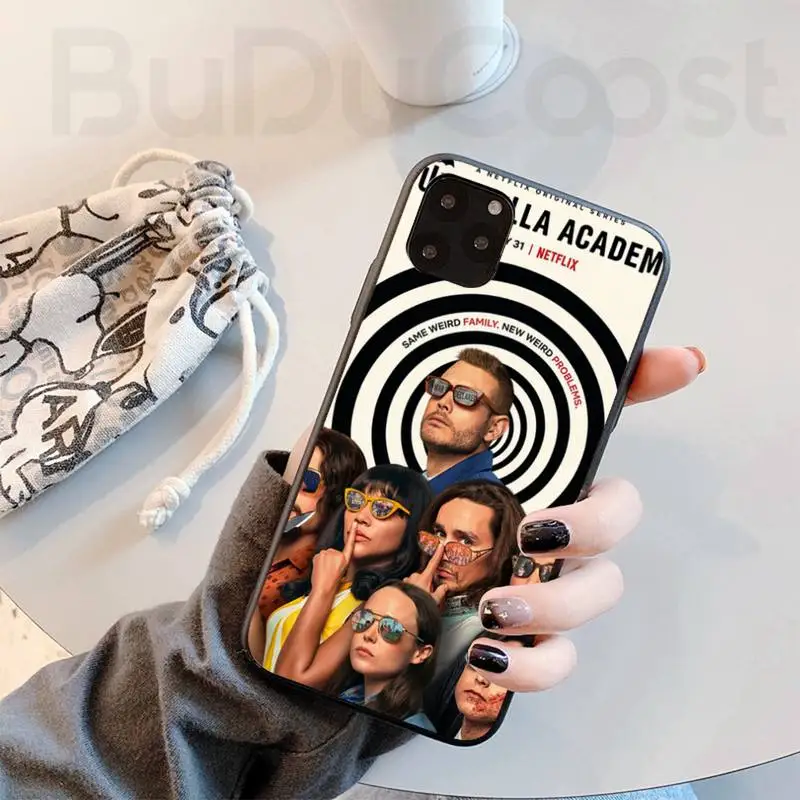 

the umbrella academy Aidan Gallagher Phone Case for iPhone 8 7 6 6S Plus X 5S SE 2020 XR 11 12 Pro mini pro XS MAX