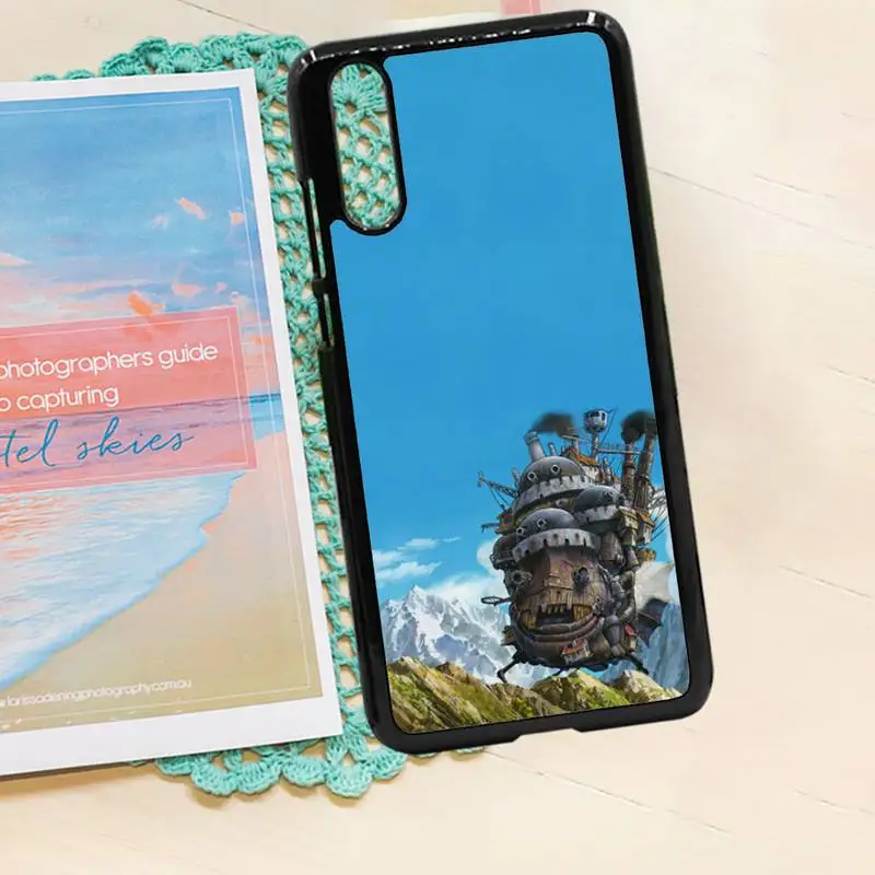 

Japan anime Howls Moving Castle Phone Case PC for iPhone 11 12 pro XS MAX 8 7 6 6S Plus X 5S SE 2020 XR