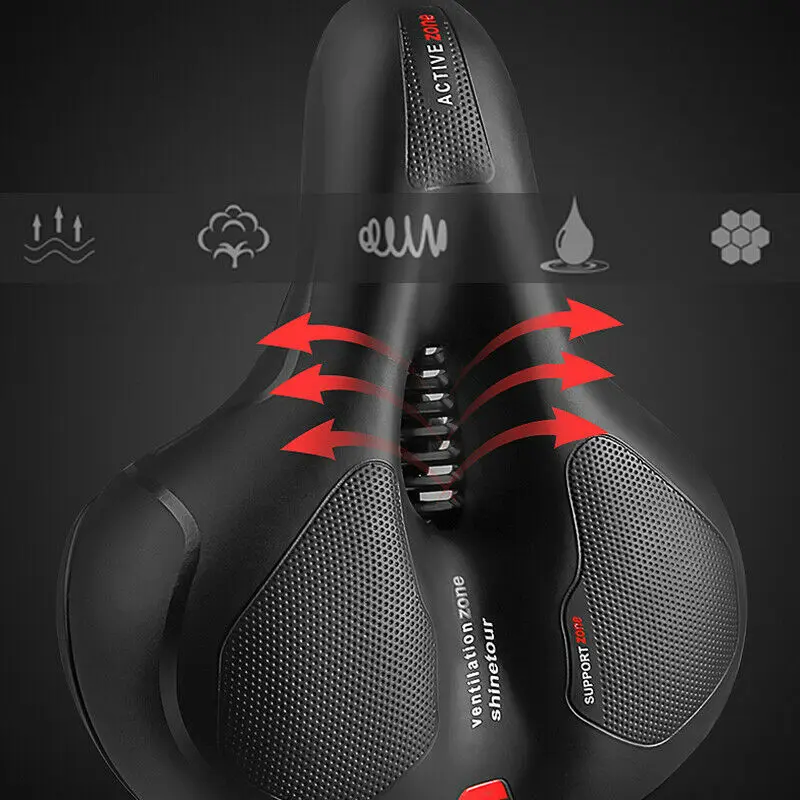 Удобная Экстра широкая полая велосипедная Подушка универсальная горная