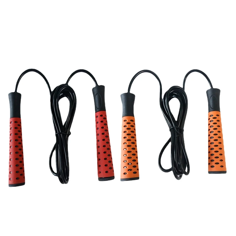 

Скакалка для взрослых, регулируемая Нескользящая ручка, 2 шт./упаковка, для воркаута