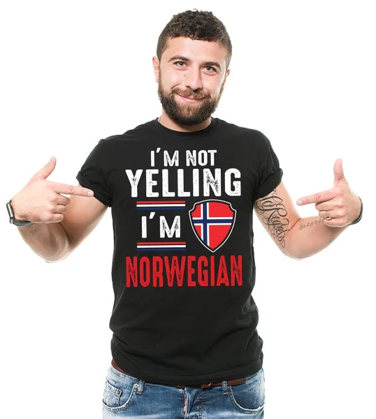

Norway T-Shirt Funny Norwegian Deaspora Heritage Nationality Tee Shirt