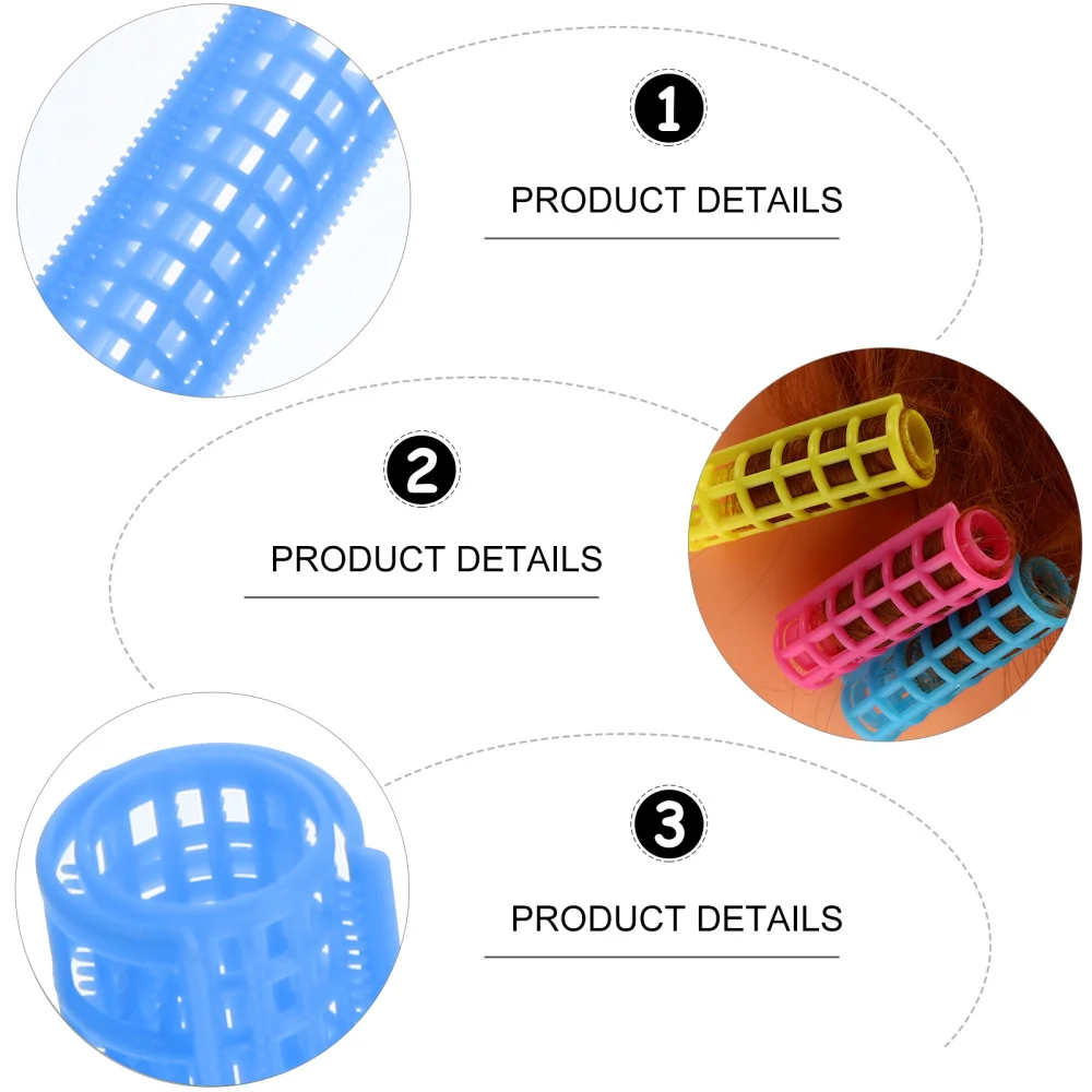 

50PCS Self Grip Hair Roller Premium Hair Roller Durable Hair Roller