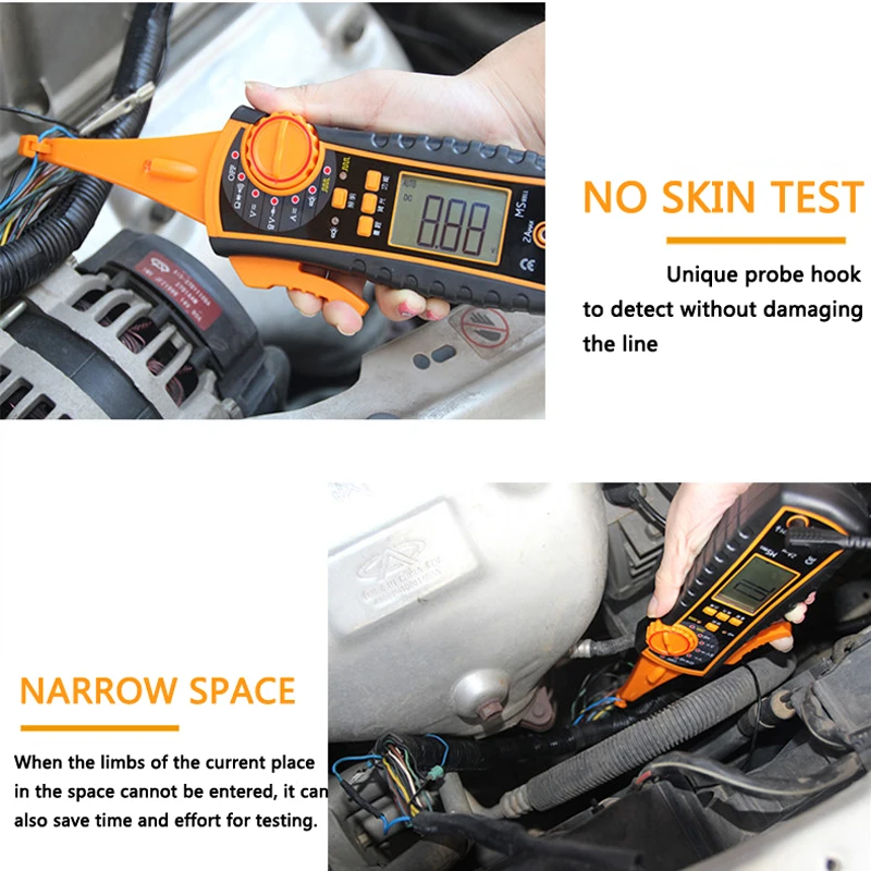 Мульти-Функция MS9311 третьего поколения Авто AC/цепи постоянного тока Батарея