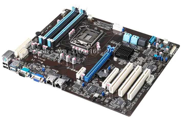 Online Desktop-motherboard Für P9D-V 1150 C224 6GB Pin Server Motherboard Wird Test Vor Versand