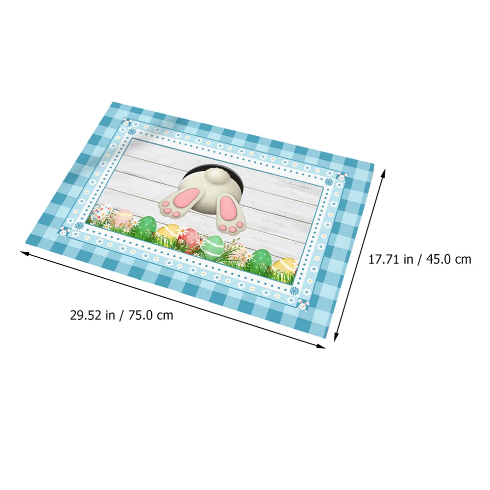 1 шт. декоративный Пасхальный коврик для земли стильный красивый