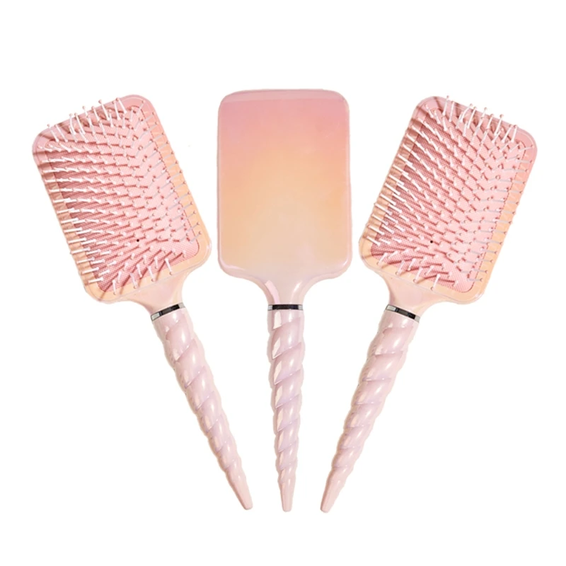 

Creative Detangling Hair Combs Detangle Scalp Massage Hair Brush Salon Barber 54DF