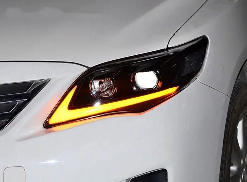 Автомобильные фары светодиодные для Toyota Corolla 2011 13 биксеноновые дальнего и